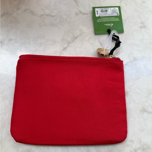 Kate Spade x Target Collab Red Beaded Pouch “GOING TO TARGET” - Picture 4 of 7